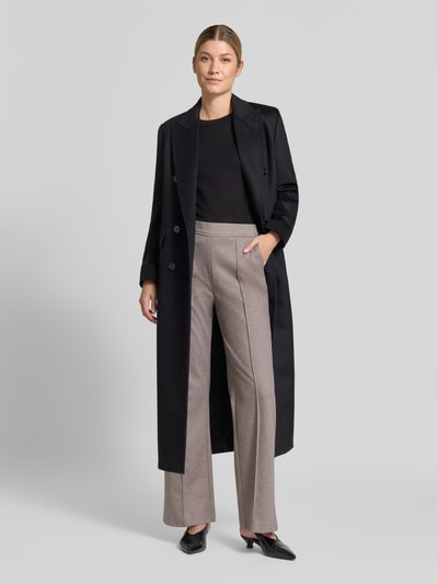 Christian Berg Woman Boocut Fit Stoffhose mit Viskose-Anteil Taupe 1