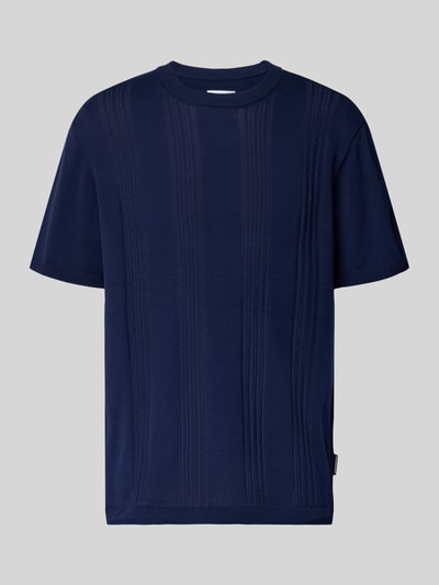 Produktfoto, Relaxed Fit T-Shirt aus reiner Baumwolle von Armedangels in Optik: Unifarben, Passform: Relaxed-Fit, Label-Patch, Rundhals, Ärmelform: Kurzarm, Rumpfabschluss: Gerippt, Materialverarbeitung: Feinstrick, Material: Reine Baumwolle