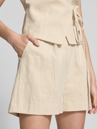 Neo Noir Regular fit korte broek, model 'Sega' Beige - 3