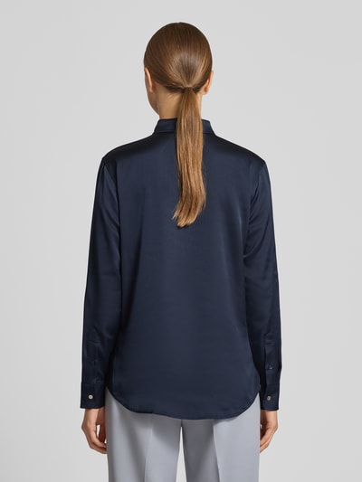 Lauren Ralph Lauren Regular Fit Hemdbluse mit Umlegekragen Modell 'Jamelko' Dunkelblau 5