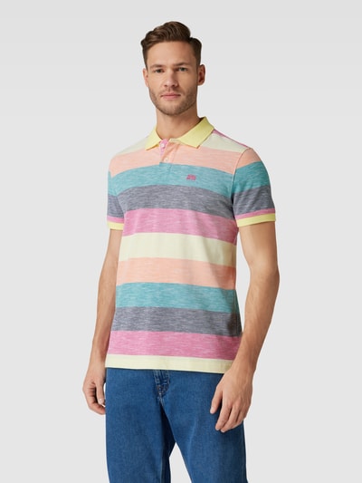 MCNEAL Poloshirt im Colour-Blocking-Design Pink 4