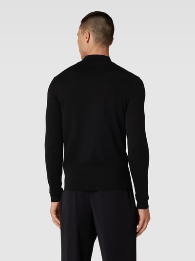 SELECTED HOMME Gebreide pullover met turtleneck, model 'TOWN' Zwart - 5