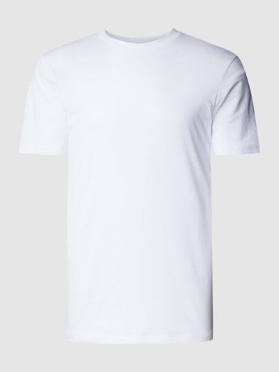 Strellson T-shirt z okrągłym dekoltem i krótkim rękawem Biały 2