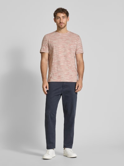 Tom Tailor Regular Fit T-Shirt aus reiner Baumwolle Beige 1