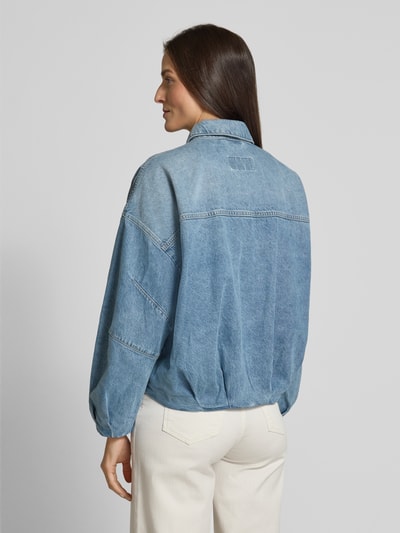 Drykorn Oversized Jeansjacke mit Lyocell-Anteil Modell 'BLAXTON' Blau 5