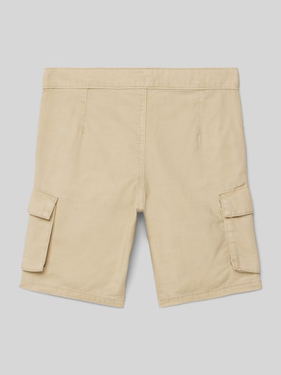 Mayoral Regular Fit Cargoshorts mit Label-Badge Sand 3