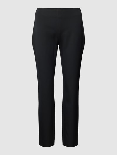 Lauren Ralph Lauren Skinny fit stoffen broek met naadritssluiting, model 'KESLINA' Zwart - 2