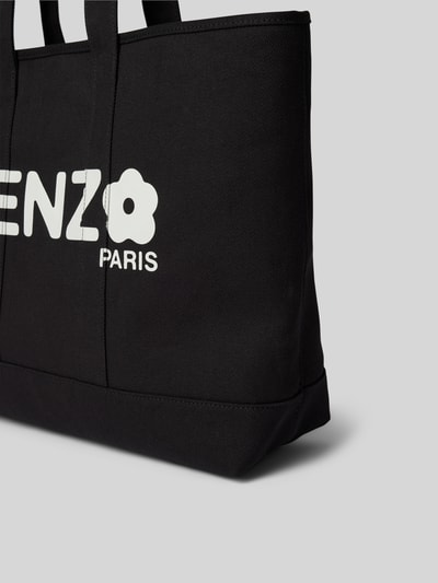 Kenzo Tote Bag mit Label-Print Black 3