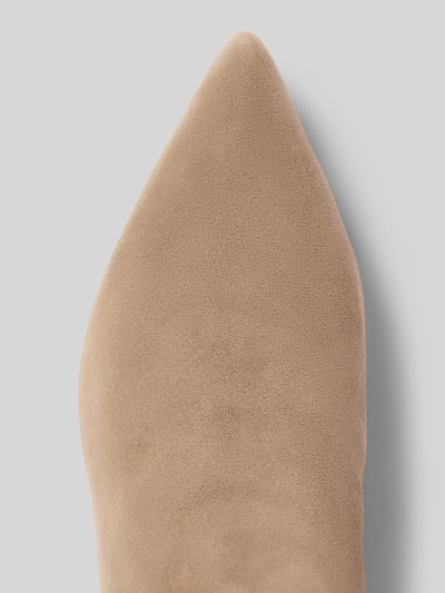 Lauren Ralph Lauren Sztyblety skórzane na szpilce model ‘MCKAY’ Szarobrązowy 3