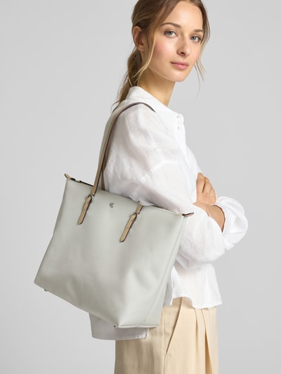 Lauren Ralph Lauren Shopper mit Strukturmuster Modell 'KEATON' Hellblau 1