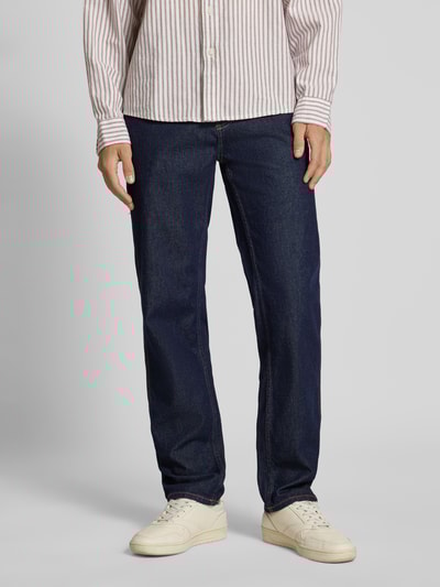 Dickies Jeansy o kroju regular fit z 5 kieszeniami model ‘HOUSTON’ Jeansowy niebieski 4