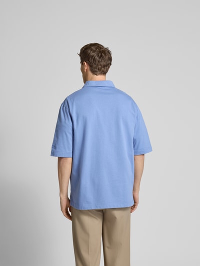 Marni Relaxed Fit Poloshirt aus Baumwolle Blau 5