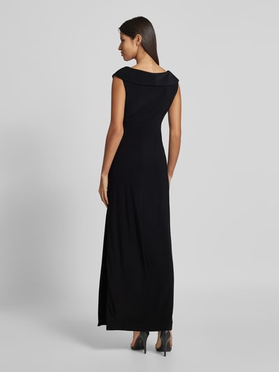 Lauren Ralph Lauren Abendkleid mit Knotendetail Modell 'LEONIDAS' Black 5