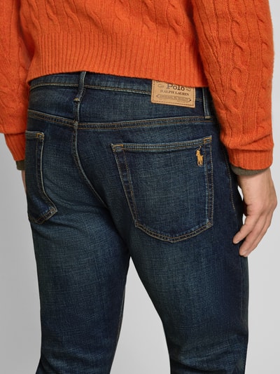 Polo Ralph Lauren Straight fit jeans in 5-pocketmodel, model 'Hampton' Donkerblauw - 3