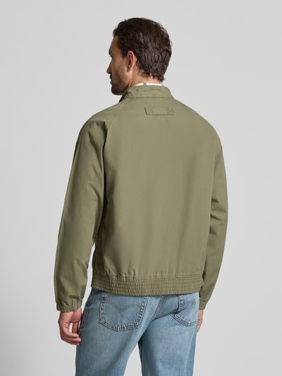 Barbour Regular Fit Blouson aus reiner Baumwolle Oliv 5