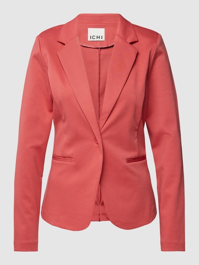 ICHI Blazer met normaal model en reverskraag Roestrood - 2