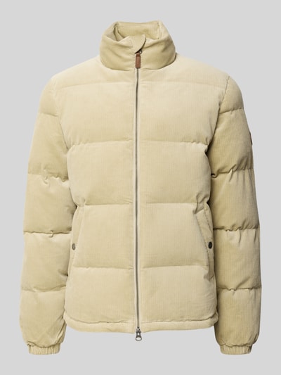 Gant Gewatteerd jack met structuurmotief Beige - 2