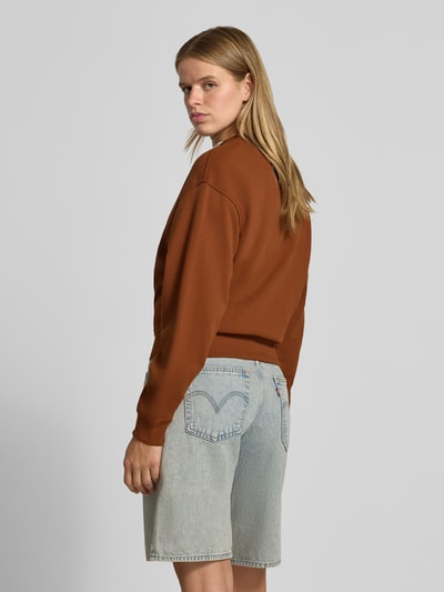 HUGO Blue Regular Fit Sweatshirt aus reiner Baumwolle Modell 'Delessa_B' Hazel 5