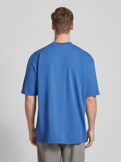 Pegador Oversized T-Shirt mit Logo und Rundhalsausschnitt Blau 5