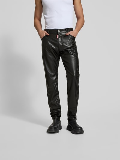 Dsquared2 Stoffhose mit 5-Pocket-Design Black 4