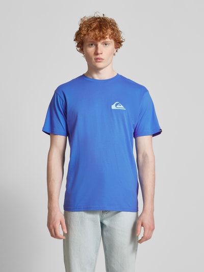 Quiksilver T-shirt z nadrukiem z logo Niebieski 4