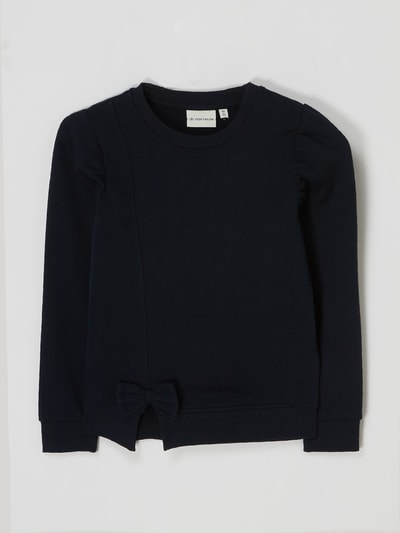 Tom Tailor Sweatshirt aus Baumwolle  Marine 1