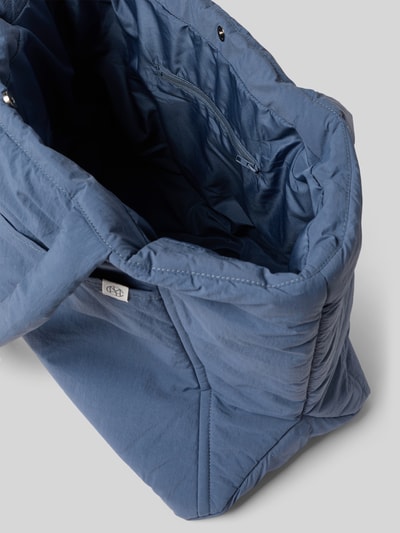MSCH Copenhagen Shopper mit Label-Detail Modell 'SIRIA SASJA' Blau 5