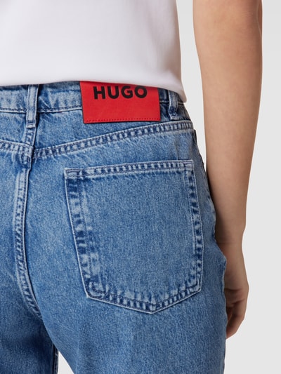 HUGO Jeans met labelpatch Jeansblauw - 3