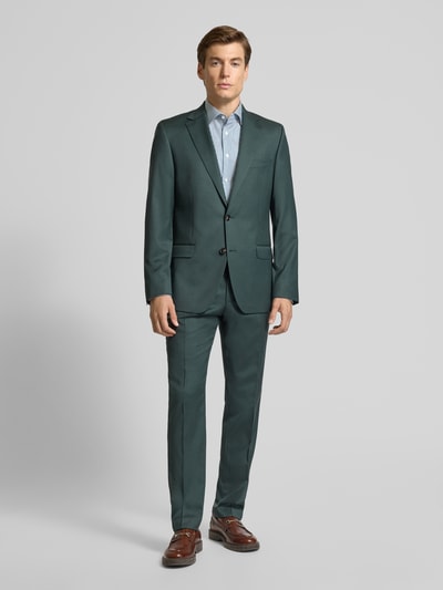 SEIDENSTICKER Koszula biznesowa o kroju slim fit z kołnierzykiem typu kent Petrol 1