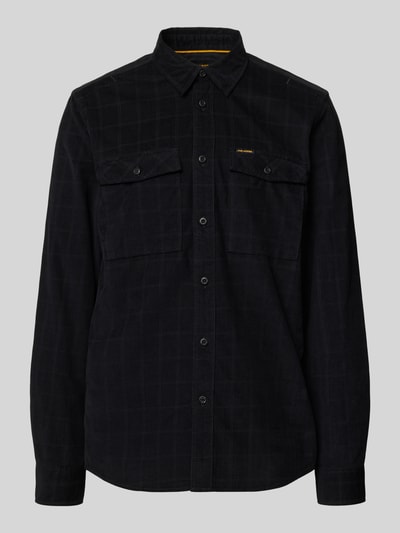 PME Legend Freizeithemd mit Knopfleiste Black 2