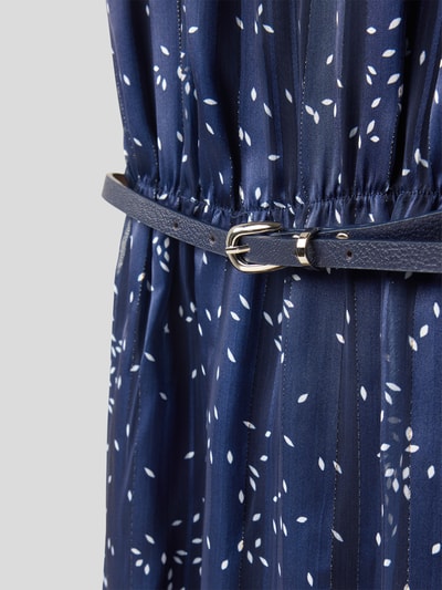 Happy Girls Kleid mit Plisseefalten Marineblau 2
