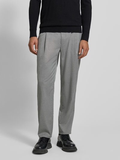 MCNEAL Stoffen broek met elastische band Middengrijs - 4