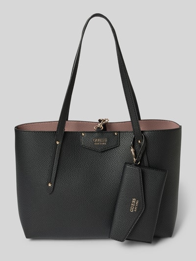 Guess Shopper mit Label-Detail Modell 'BRENTON' Black 1