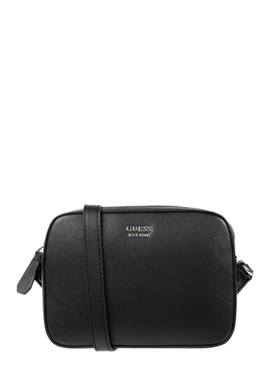 Guess Camera Bag mit Saffiano-Struktur Modell 'Kamryn' Black 1