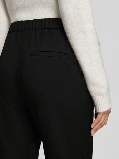 Marc O'Polo Spodnie wąskie z dodatkiem wiskozy Czarny 3