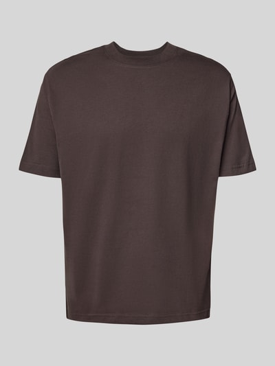 MCNEAL Loose Fit T-Shirt mit Rundhalsausschnitt Mittelbraun 2