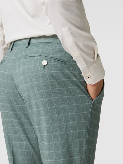 MCNEAL Pantalon met ruitmotief Groen - 3