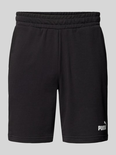 PUMA PERFORMANCE Regular fit sweatshorts met labelprint Zwart - 1