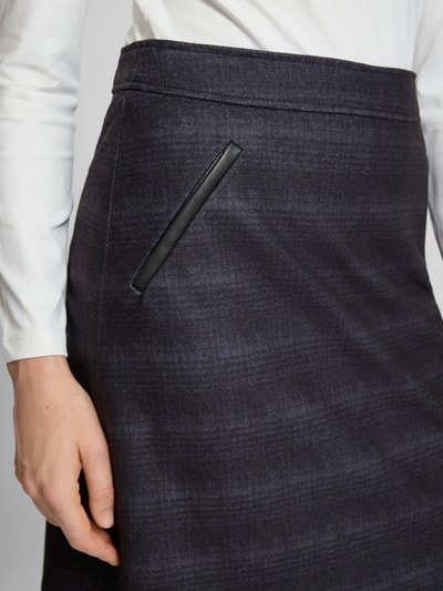 Christian Berg Woman Minirok met ritssluiting Donkerblauw - 3