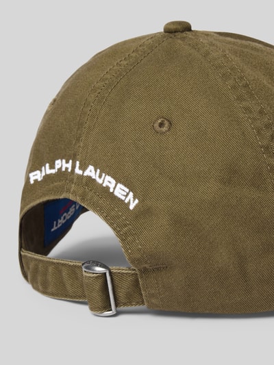Polo Ralph Lauren Basecap mit Label-Stitching Oliv 3