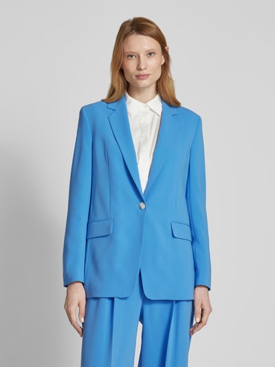 BOSS Blazer met reverskraag, model 'Jocaluah' Lichtblauw - 4