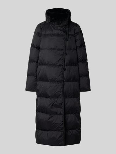 Emporio Armani Daunenmantel mit Knopfleiste Black 2