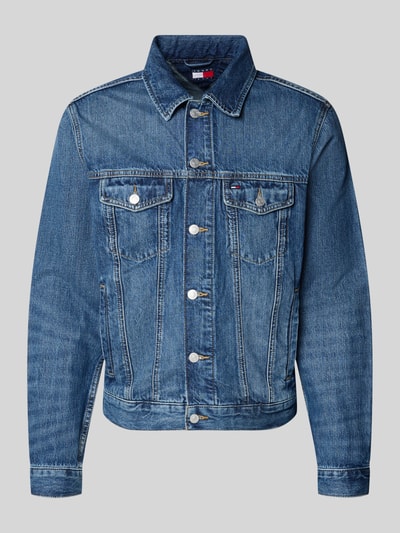 Tommy Jeans Kurtka jeansowa o kroju krój regular fit z czystej bawełny model 'RYAN' Jeansowy niebieski 2
