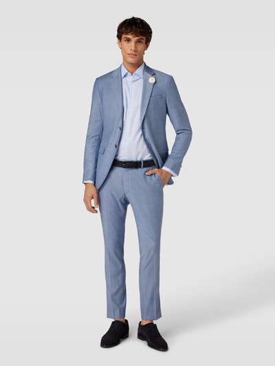 JOOP! Collection Extra Slim Fit Anzughose mit Strukturmuster Modell 'Gun' Hellblau 1