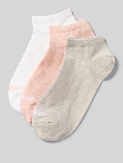 adidas Sportswear Skarpetki sneaker z mieszanki bawełny w 3‑pakiecie Biały 1