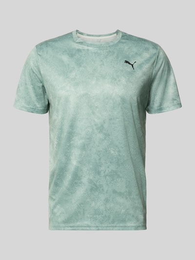 PUMA Performance Regular fit sport-t-shirt met logoprint model 'M TAD ESSENTIALS' Mintgroen - 1