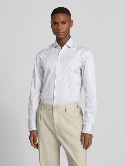 BOSS Slim Fit Businesshemd aus reiner Baumwolle Modell 'HANK' Sand 4