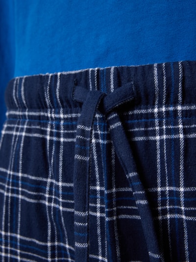 Christian Berg Men Pyjama met elastische band Marineblauw - 2