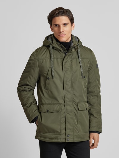 MCNEAL Jacke mit Pattentaschen Oliv 4