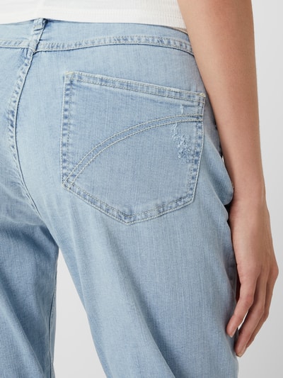 OPUS Cropped Jeans mit Stretch-Anteil Modell 'Louis' Jeansblau 3